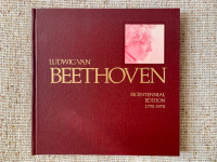 Ludwig Van Beethoven -  Large Coffee Table Book  (c) 1972