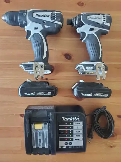 Makita 18v drill set, View more