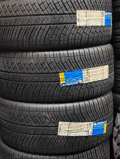 brand new Michelin Pilot Alpin 5 SUV - 305/40R20 112V set of 4 1400 cash AND CARRY. cash includes or...