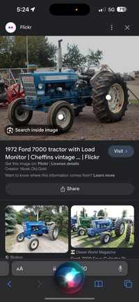 Ford tractor 7000