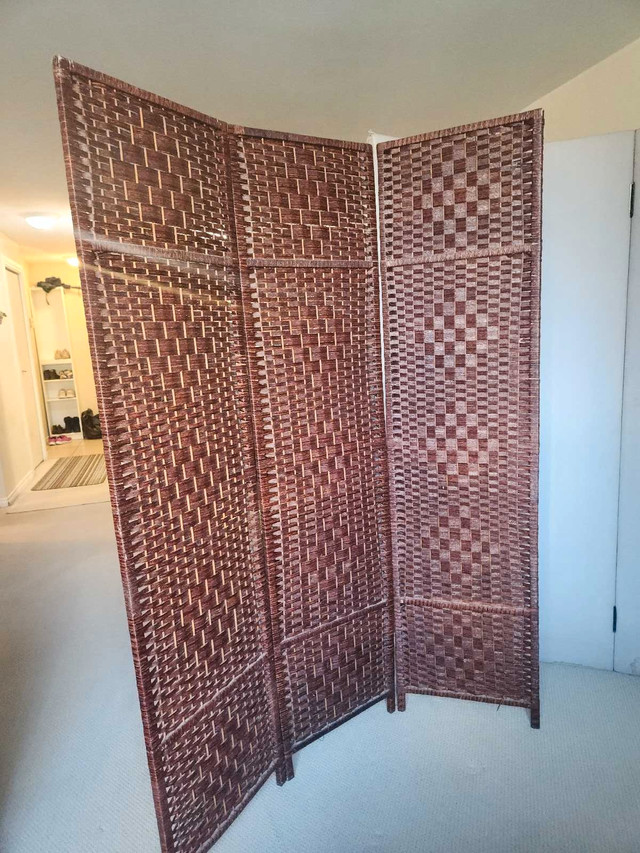 Room Divider Folding Privacy Screen Tall Partition Foldable in Multi-item in Vancouver - Image 2