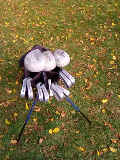 Golf clubs (left), View more