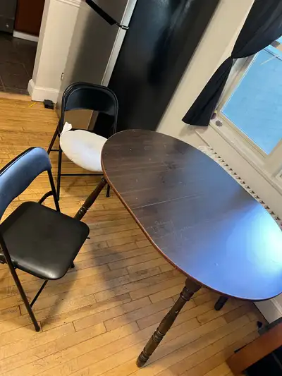 Wooden Dining Table with 1 Chairs, View more