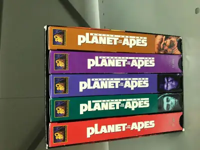 VHS Sets National Lampoon's four  Planet of the Apes VHS Set, View more