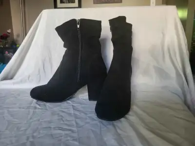 Suede High Heel Boot, View more