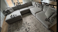 LA-Z-BOY Paxton sectional sofa