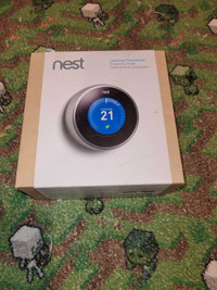 NEST Learning Thermostat Open Box Never Used OBO