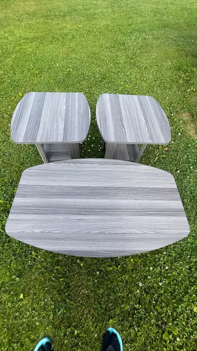 end tables and coffee table , View more
