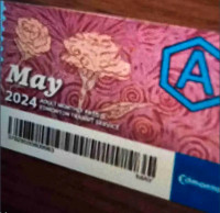 I have May bus Adult bus pass for $80