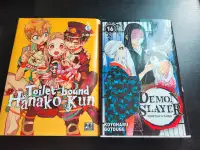 Manga en français (Toilet-bound Hanako-kun + Demon Slayer)