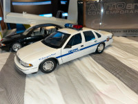 Chevrolet Caprice Cheyenne Police U/T diecast 1/18 Die cast