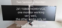 Monitors: Samsung 24" for sale