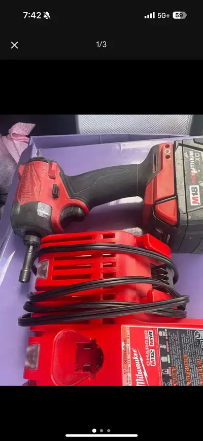 Milwaukee M18 Impact Wrench, View more