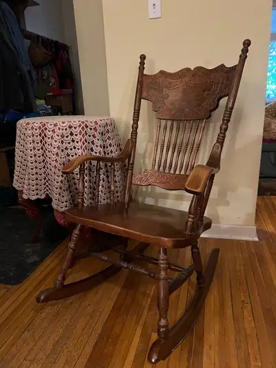 Wood Rocking Chair, View more