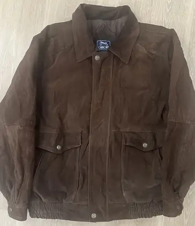 [Vintage] Cherokee 90s Suede Leather Jacket - Extra Large, View more