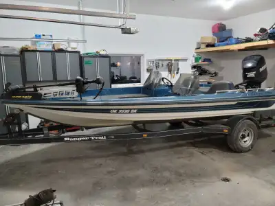 Clean 18-ft Ranger bass boat with matching Ranger trailer. Fully detailed last fall, including brand...