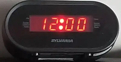 Sylvania SCR1221 Digital Alarm Clock Radio, View more