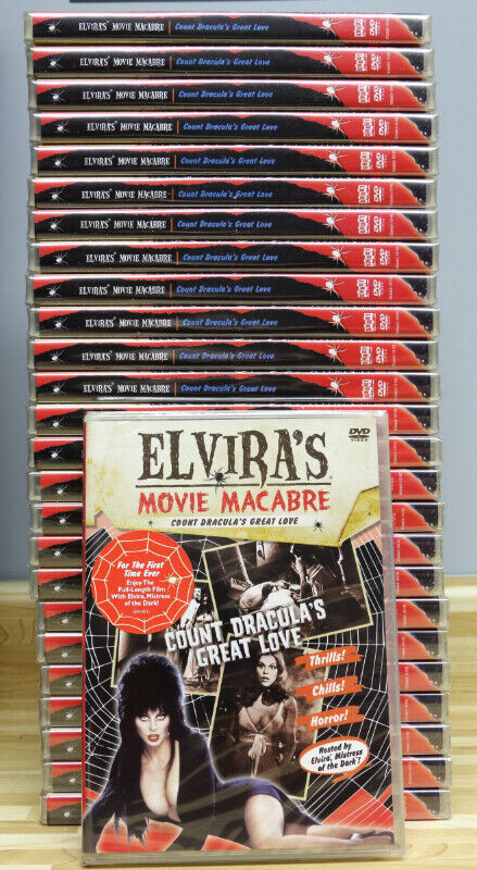 ELVIRA DVDs - brand new factory sealed $2 dans CD, DVD et Blu-ray  à Owen Sound