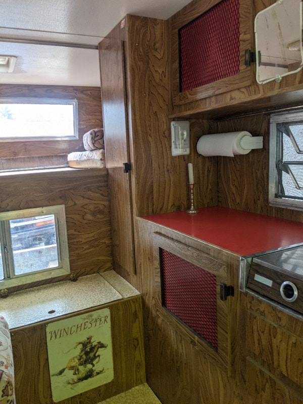 14 ft utility trailer with camperette Cargo & Utility Trailers