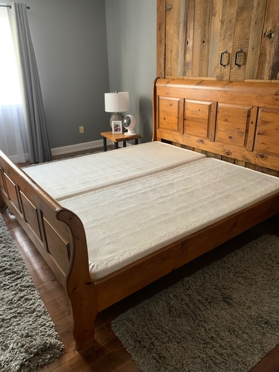Bed Frame KING Wood, View more