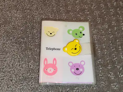 Vintage Paper Telephone / Address Book Agenda Organizer, View more