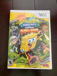 Wii game Sponge Bon SquarePants 