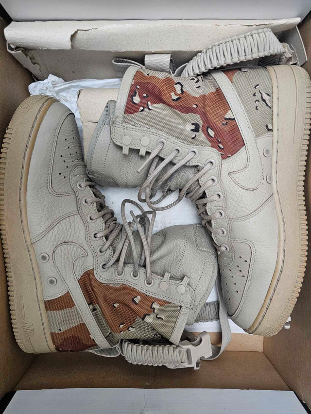 Nike SF Air 1 Desert Camo size 9 used $80 in Men's Shoes in City of Toronto