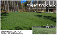 SOD INSTALLATION SPECIAL: ONLY $1.65/ sq ft - CALL  519-590-2679