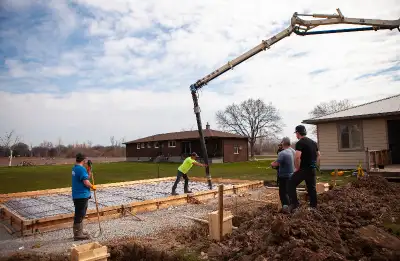 Construction Services: Concrete, Excavation, Garages, Additions, View more