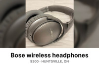 Mint condition noise cancelling Bose 