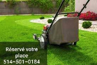 Lawn mowing service - coupe de pelouse 