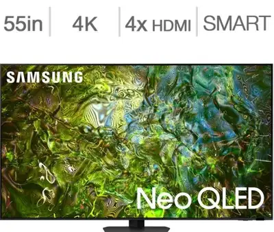 Télévision NEO QLED 55'' QN55QN90DAFXZC 4K UHD  120Hz  Samsung, View more