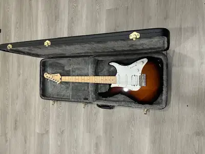 Yamaha Pacifica Guitar package - includes amp, pedal, case, View more