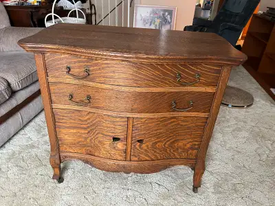 Antique Wood Cabinet, View more