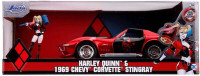 Jada Harley Quinn and 1969 Chevy Corvette Stingray 1:24 Scale