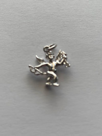 Sterling Silver Cupids Charm