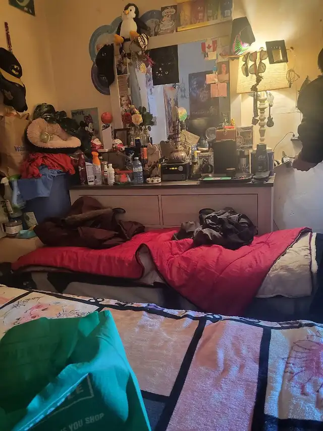 6 drawers in dresser with mirror in Dressers & Wardrobes in Peterborough - Image 2