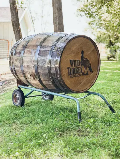 wild turkey bourbon barrel refinished , View more