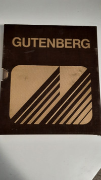 APPLE GUTENBERG WORD PROCESSOR 1981 VINTAGE