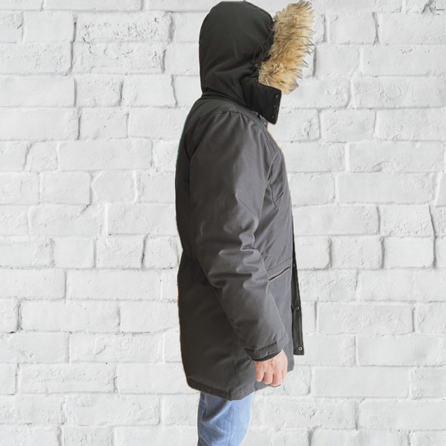 Men’s winter jacket black in Men's in Charlottetown - Image 2