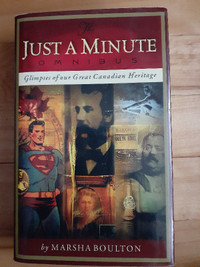 FREE DELIVERY JUST A MINUTE HARD COVER BOOK