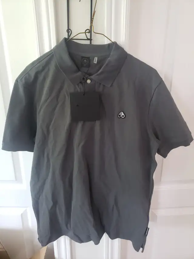 BRAND NEW MOOSEKNUCKLES POLO SHIRT FORSALE!  $100 O.B.O in Men's in Oshawa / Durham Region - Image 2