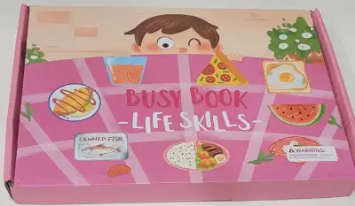 Montessori Quiet Book, Quiet Book 3 4 5 6 Years, Montessori Quiet Book Puzzle Game, Busy Book for Ch...