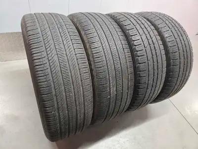 Four All Season Tires. Two Hankook and two Kumho. 235/60R18 good condition set for budget friendly b...