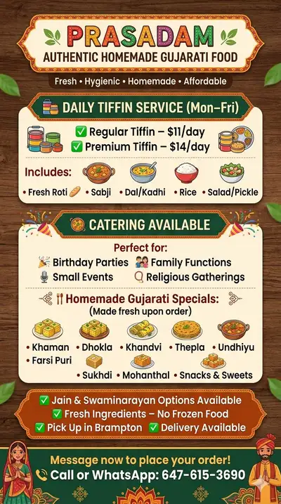 Gujarati Food and Catering, View more