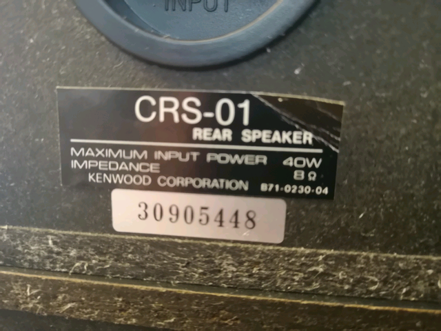 KENWOOD HOME THEATRE SPEAKERS $75 in Stereo Systems & Home Theatre in City of Toronto - Image 8