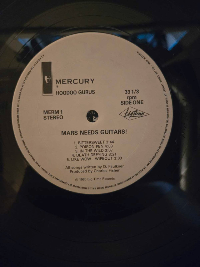 Hoodoo Gurus - Mars Needs Guitars! Vinyl Record in CDs, DVDs & Blu-ray in St. Catharines - Image 2