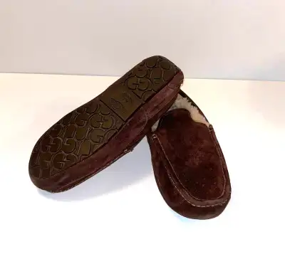 UGG UNISEX ASCOT SUEDE CLOSED TOE SLIP ON SLIPPERS/ LOAFERS, View more