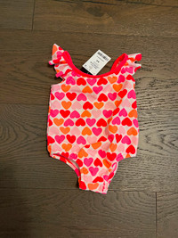 Carters baby girl swim suit 12M NWT retail $42 Toronto /Vaughan