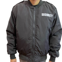 Guardian Duty Gear Bomber Jacket with "SECURITY"